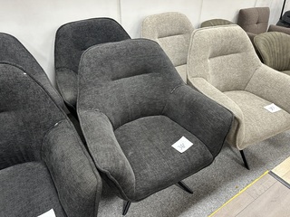 2x Fauteuil Joey Antraciet